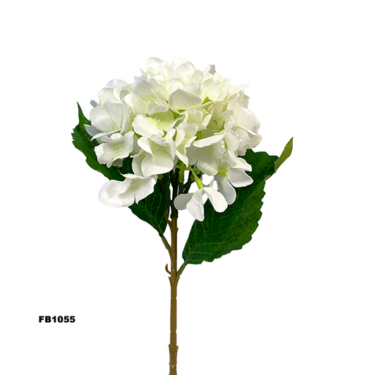 PARTY JOY 6 heads Silk Hydrangea Branch Artificial Flowers Bridal Bouquet for Wedding Office Party Garden Home Crafts DIY INS Decor (FB1055)