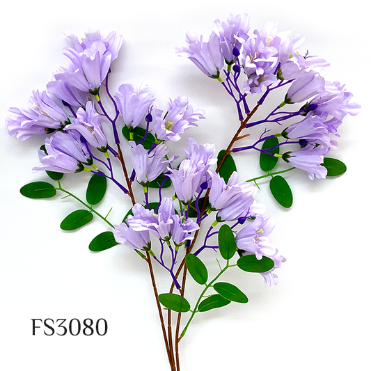 6 Heads Silk Purple Phoenix Flower Artificial Bouquet Wedding Home Vase Floral Arrangement Table Decor Living Room Photo Props (FS3080)