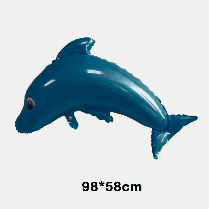 Fish Sea Animal Balloons Starfish Sea Horse Air Balloons Ocean World Under Sea Theme Birthday Party Decoration Baby Shower.