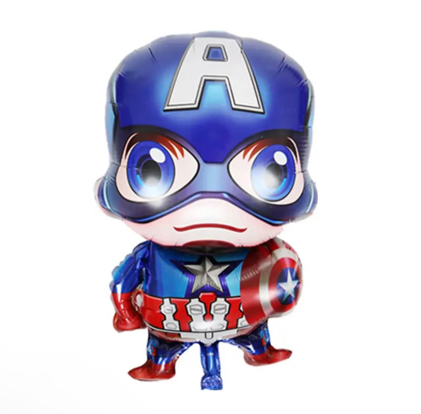 Superman Amongus Ant-man Captain America Falcon Spider-man Airplain Foil Balloons