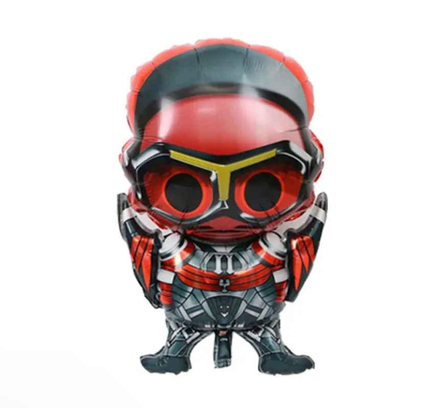 Superman Amongus Ant-man Captain America Falcon Spider-man Airplain Foil Balloons