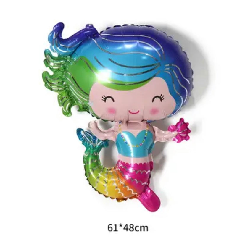 Fish Sea Animal Balloons Starfish Sea Horse Air Balloons Ocean World Under Sea Theme Birthday Party Decoration Baby Shower.