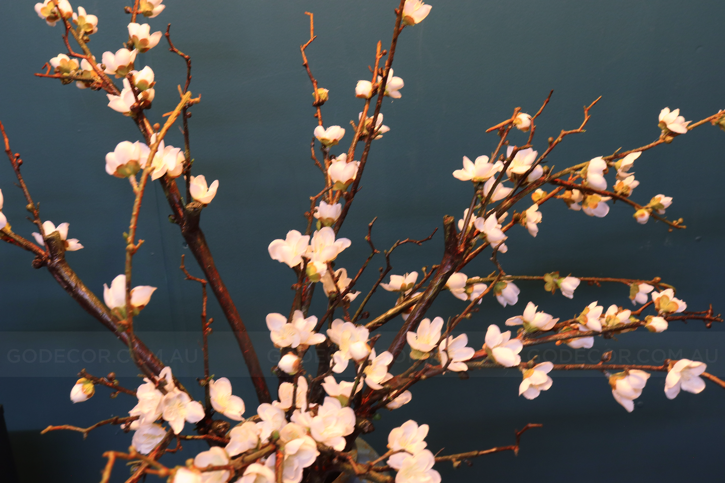 67CM Tall Artificial Flower Arrangement Plum Blossom In Vase(ARBE2)