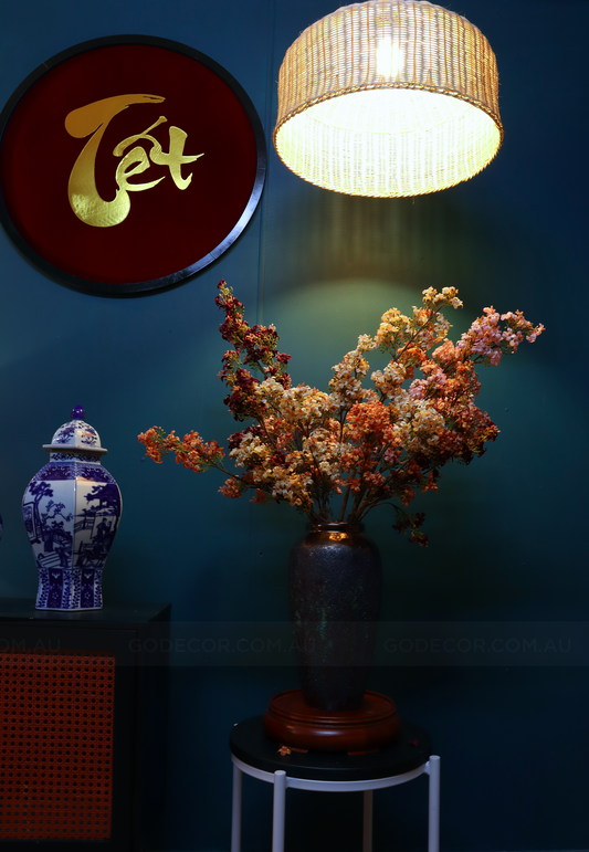 85CM Tall Artificial Flower Arrangement Boutique Of Flowers In Vase (ARCD1)