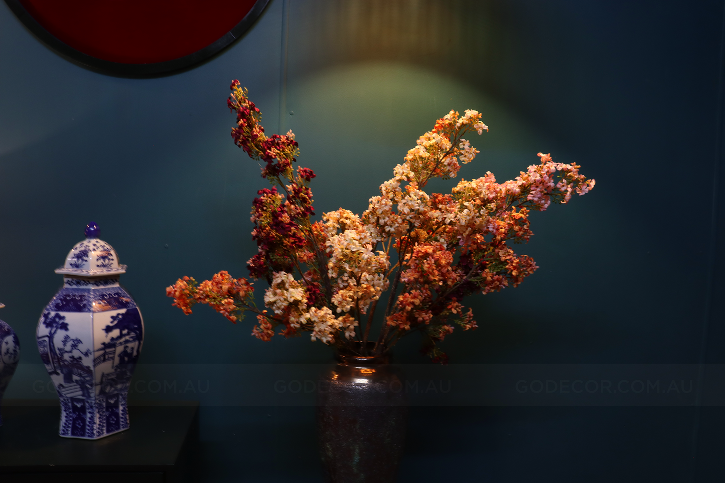 85CM Tall Artificial Flower Arrangement Boutique Of Flowers In Vase (ARCD1)