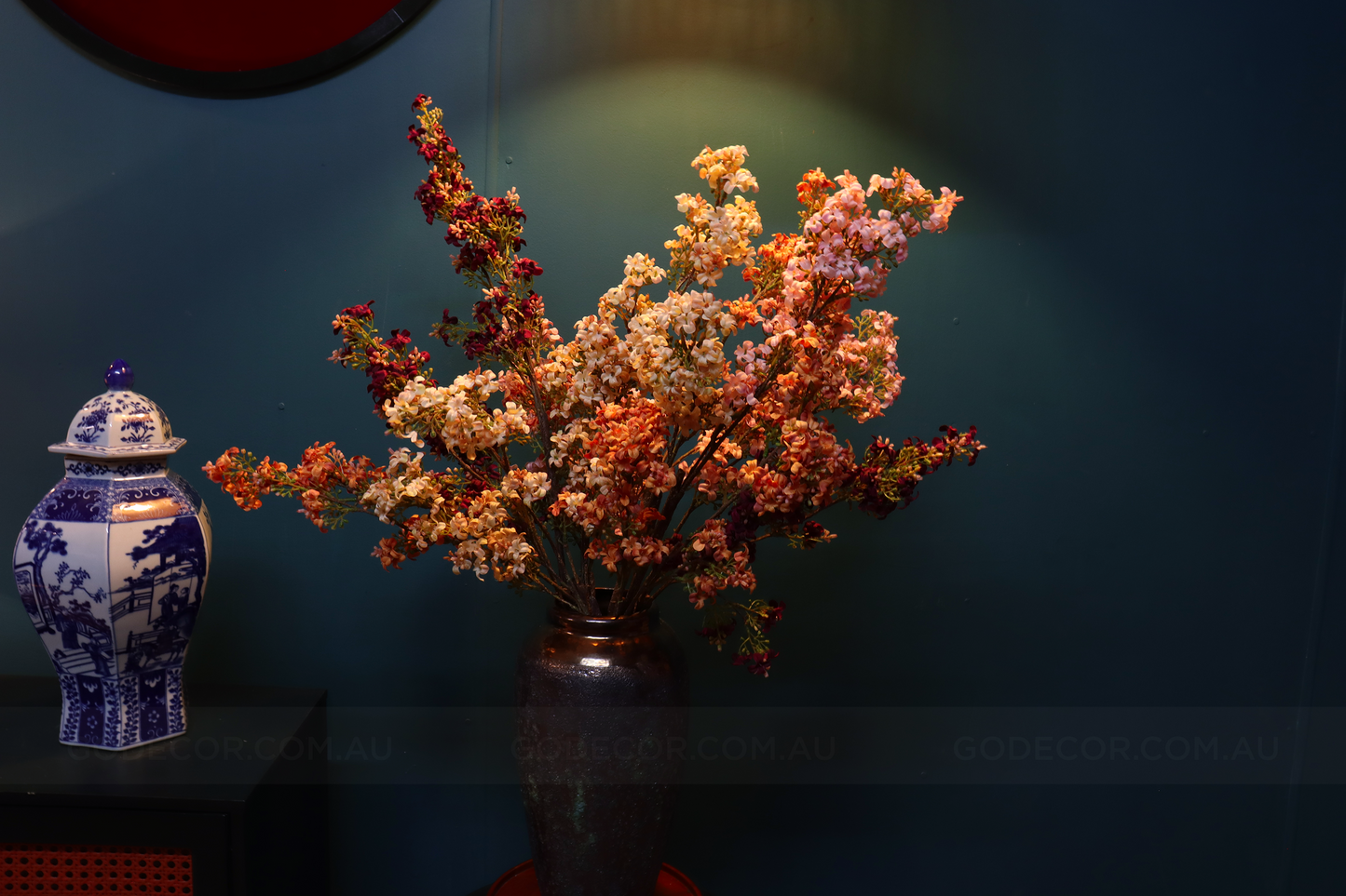 85CM Tall Artificial Flower Arrangement Boutique Of Flowers In Vase (ARCD1)