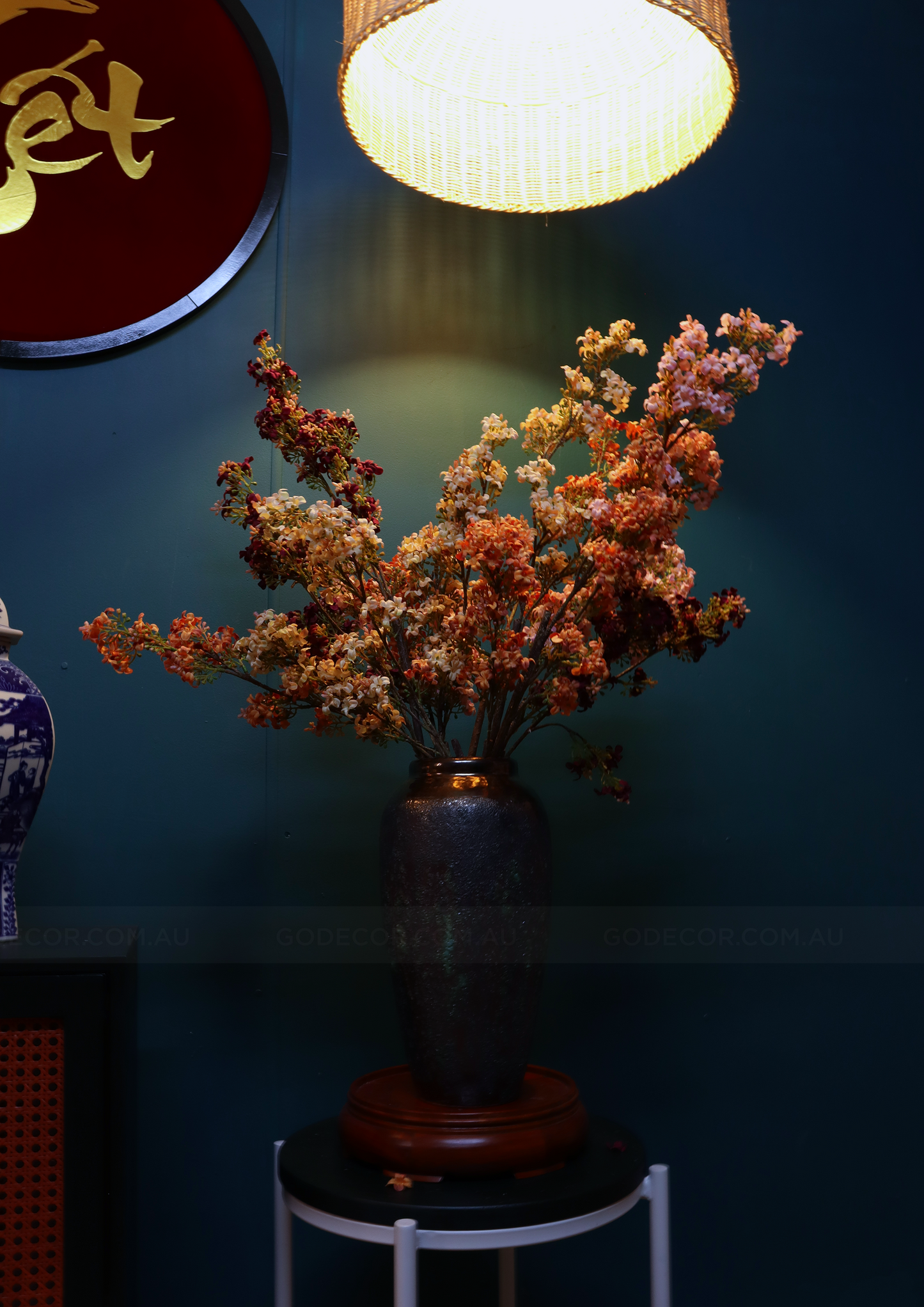 85CM Tall Artificial Flower Arrangement Boutique Of Flowers In Vase (ARCD1)