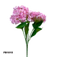 PARTY JOY 6 heads Silk Hydrangea Branch Artificial Flowers Bridal Bouquet for Wedding Office Party Garden Home Crafts DIY INS Decor (FB1015)