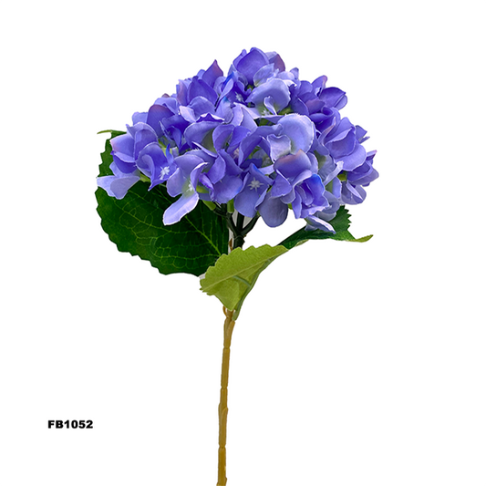 PARTY JOY 6 heads Silk Hydrangea Branch Artificial Flowers Bridal Bouquet for Wedding Office Party Garden Home Crafts DIY INS Decor (FB1052)