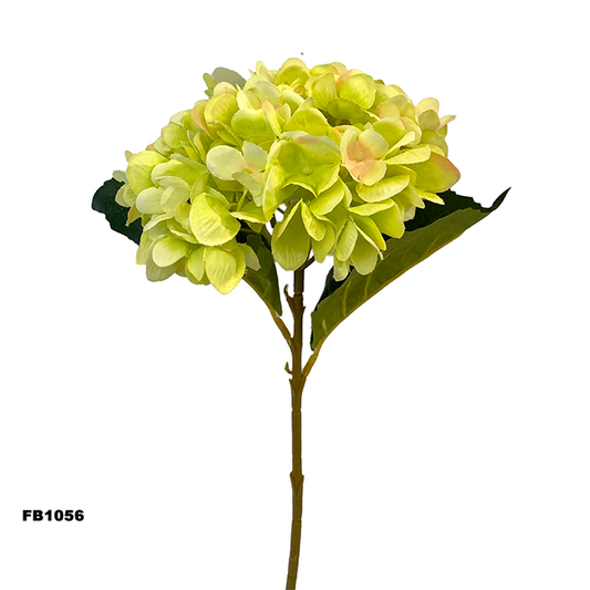 PARTY JOY 6 heads Silk Hydrangea Branch Artificial Flowers Bridal Bouquet for Wedding Office Party Garden Home Crafts DIY INS Decor (FB1056)