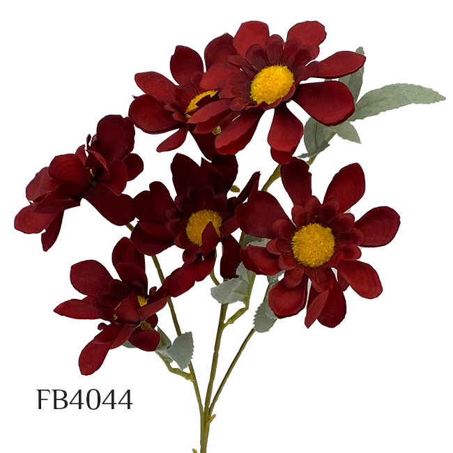 6 forks Gerbera Artificial Silk Flowers DIY Home Furnishings Floral Arrangement Wedding Decoration Fake Flower (FB4044)