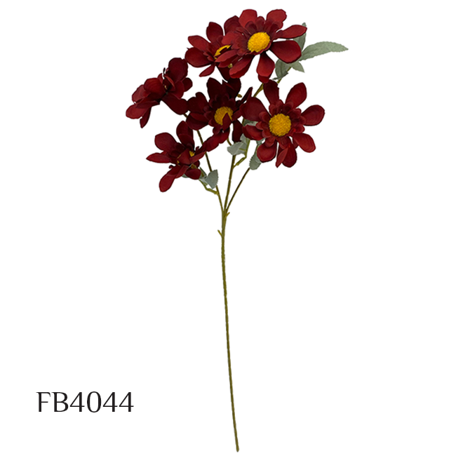 6 forks Gerbera Artificial Silk Flowers DIY Home Furnishings Floral Arrangement Wedding Decoration Fake Flower (FB4044)