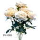 Artificial Rose  Flower Silk Flowers 9 Branches Faux Flower Bouquet Home Wedding Decoration Home Decor Party Garden Office (FB4080)