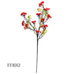 Artificial Berry Branches, Christmas Red Berry Stem Simulation Fruit Foam Holly Berry Stem DIY Floral Decoration for Christmas Tree (FF1012)