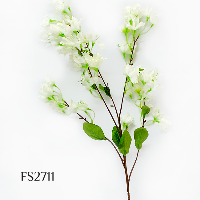 Artificial Silk Bougainvillea Flower Branch DIY Home Decor Bouquet for Wedding Office Party Garden Home Crafts DIY INS Decor (FS2711)