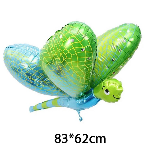 Butterfly And Unicorn Baby Shark Photo Frame Hot air Foil Balloons
