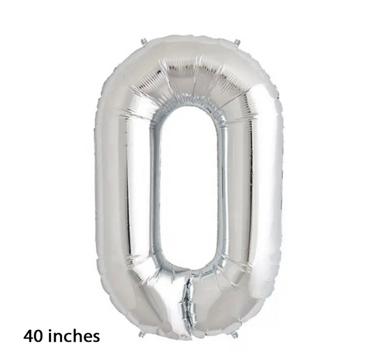 Numbers 40'' 32'' Foil Balloons
