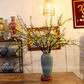 1m Tall Artificial Flower Arrangement Winter Jasmine In Vase (ARAB1)