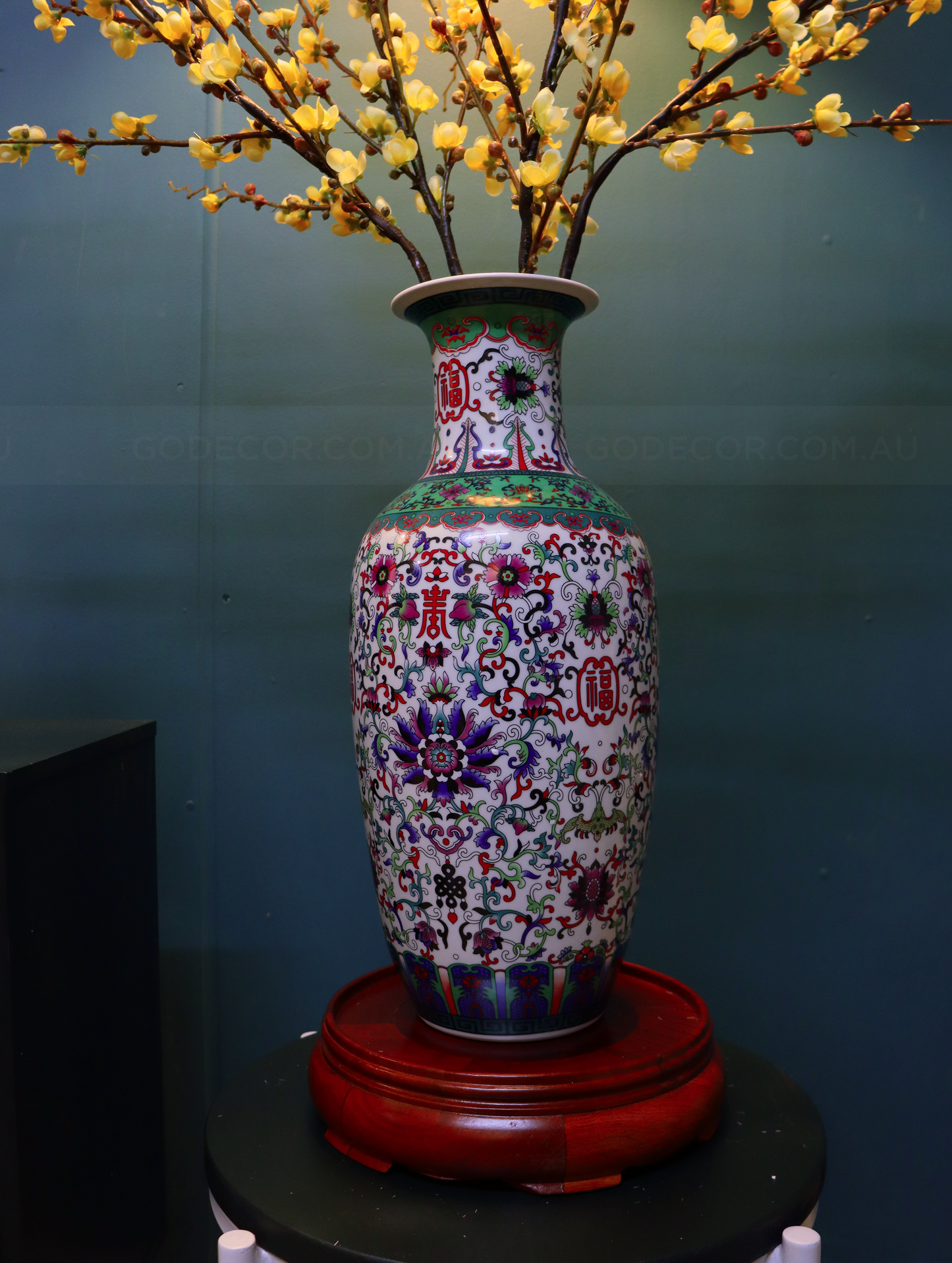 1.17M Tall Artificial Flower Arrangement in Vase (ARBI2)
