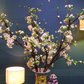 1.6M Tall Artificial Flowers Arrangement Plum Blossom in Chinese Pattern Vase(ARBC1)
