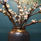 Artificial Flower Plum Blossom In Vase (ARCU1)