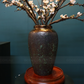 Artificial Flower Plum Blossom In Vase (ARCU1)