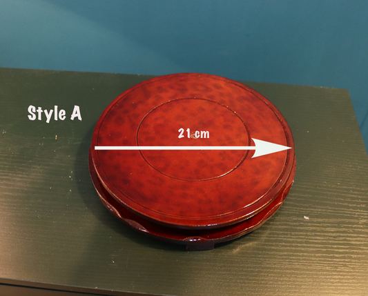 Wooden Vase Base