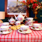 21 Pcs England Vintage Top Grade Tea Set Rose Patterns