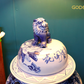90 cm tall Giant Lion Oriental Jar