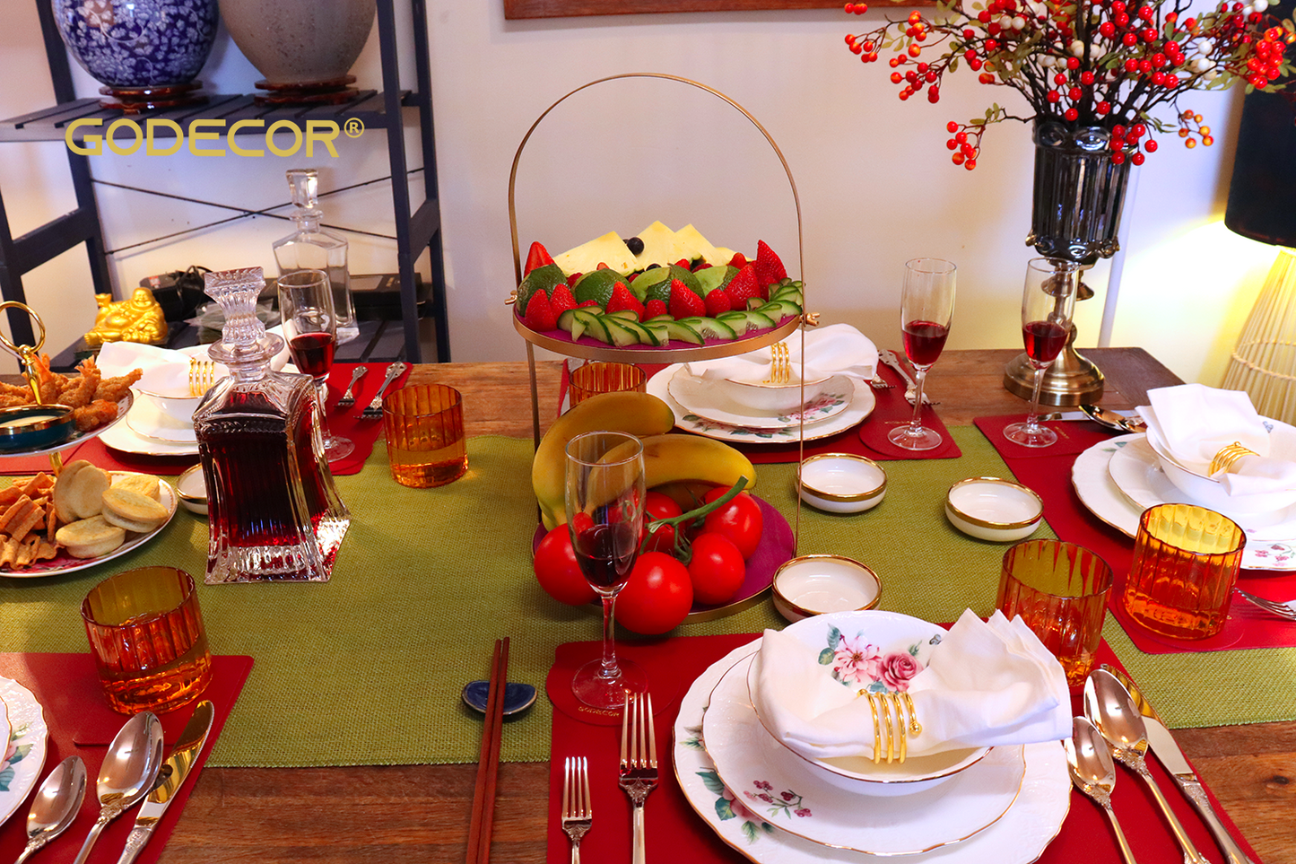 6 Pcs Gold Rim Sauce Dishes In White